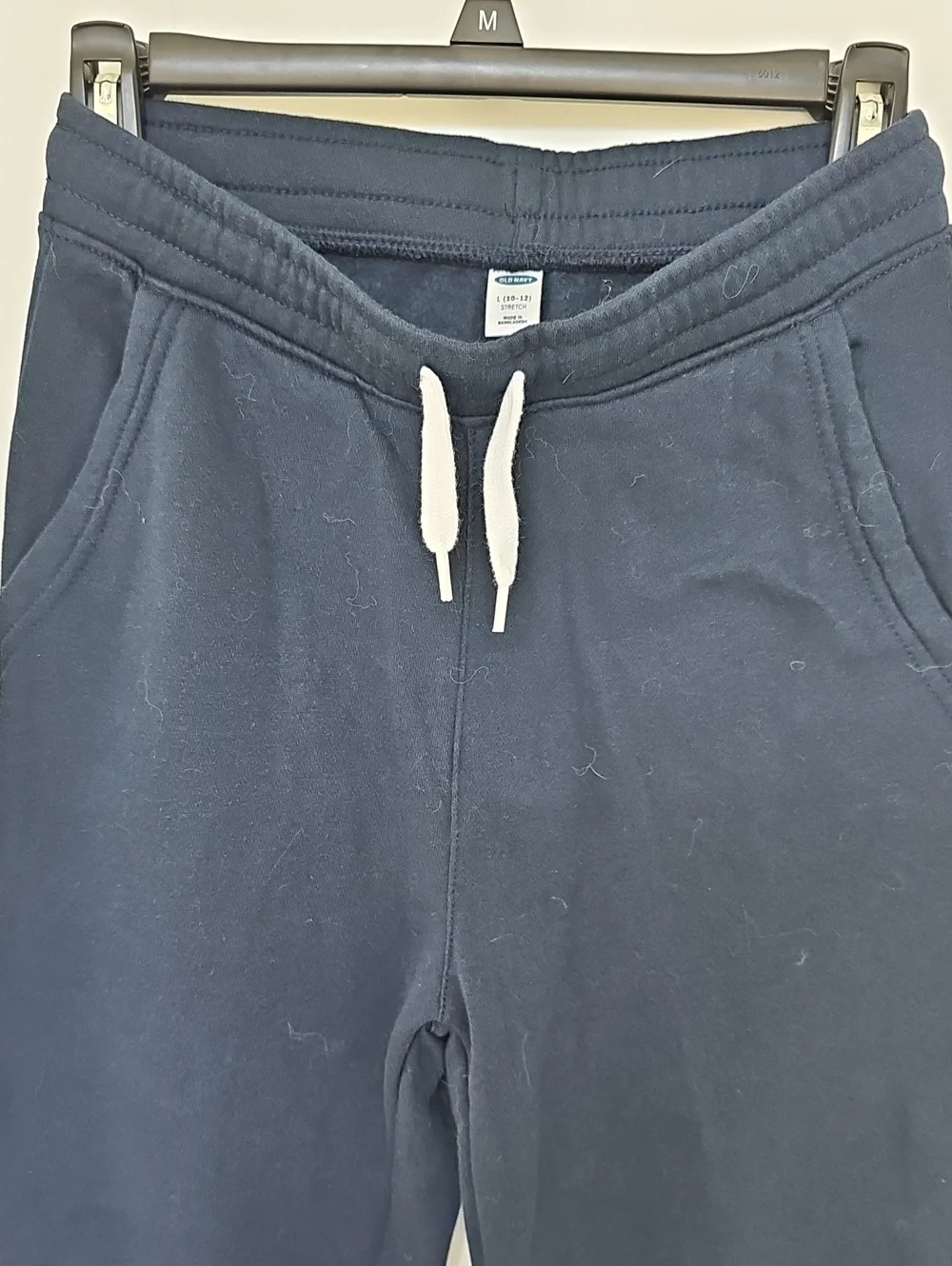 Old Navy - Navy Blue Drawstring Jogger Sweat Pants Boys Sz Large 10-12